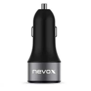 Automobilinis įkroviklis Nevox 1679 Universalus Juodas Greitas Įkrovimas
