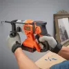 Gręžtuvas Black & Decker BCD900E2K-QW 1880 RPM SDS Plus, 2.5 Ah akumuliatorius