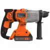 Gręžtuvas Black & Decker BCD900E2K-QW 1880 RPM SDS Plus, 2.5 Ah akumuliatorius