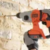 Gręžtuvas Black & Decker BCD900E2K-QW 1880 RPM SDS Plus, 2.5 Ah akumuliatorius