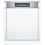 Bosch Serie 6 SMI6ZCS07E indaplovė, pusiau integruojama, 14 vietų