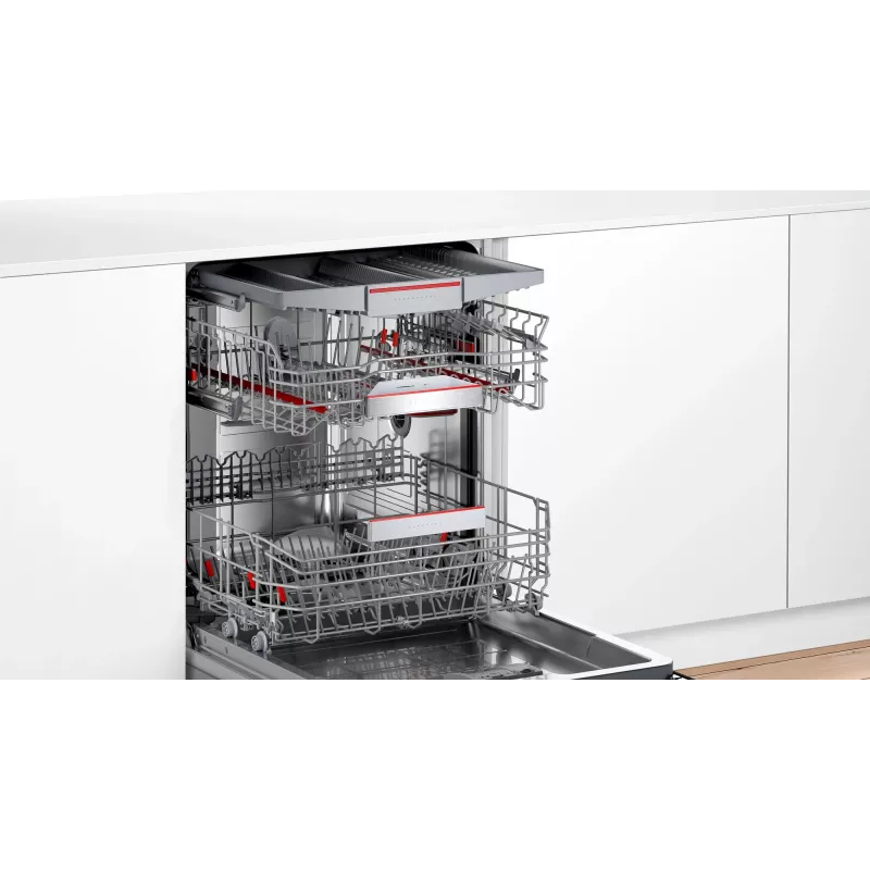 Bosch Serie 6 SMI6ZCS07E indaplovė, pusiau integruojama, 14 vietų
