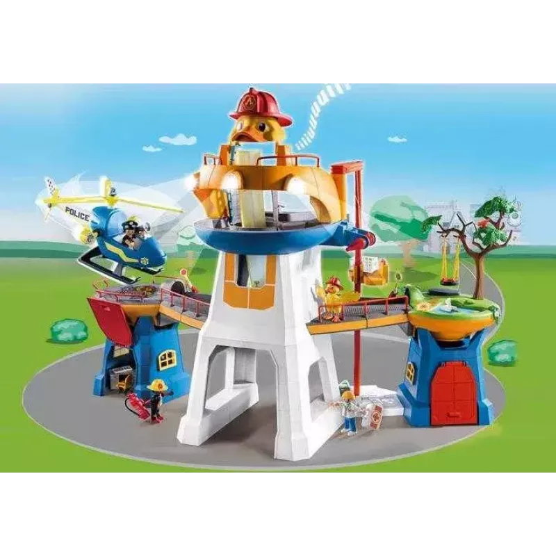 Playmobil 70910 Anties iškvietimo būstinė – žaidimų rinkinys su figūrėlėmis ir aksesuarais