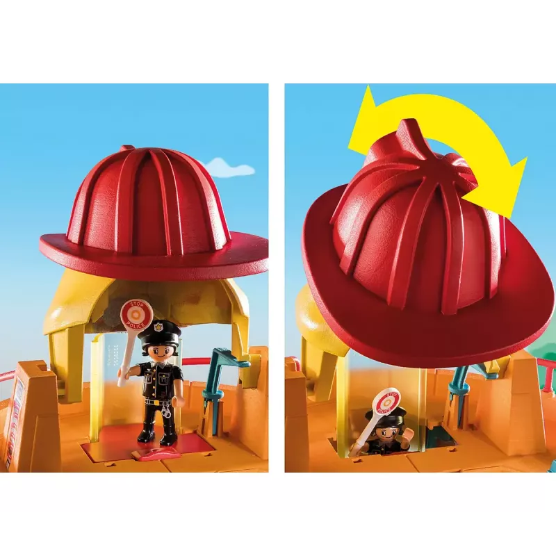 Playmobil 70910 Anties iškvietimo būstinė – žaidimų rinkinys su figūrėlėmis ir aksesuarais