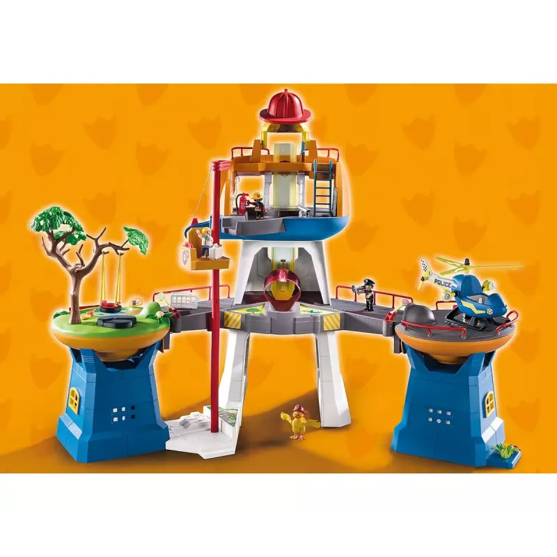 Playmobil 70910 Anties iškvietimo būstinė – žaidimų rinkinys su figūrėlėmis ir aksesuarais
