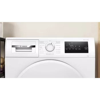 Bosch Serie 4 WTH83VV4 džiovinimo mašina, šilumos siurblys, 8 kg, balta