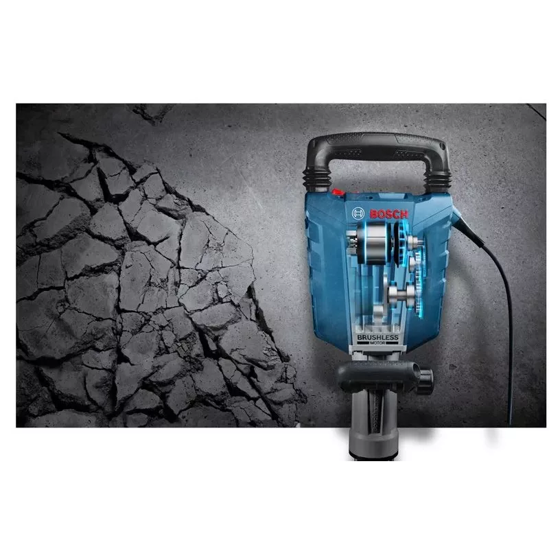 Bosch GSH 14 C Professional 1950 RPM 14.6 kg juoda, mėlyna
