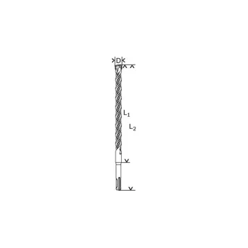 Gręžtuvas Bosch SDS plus-5 2608597129 betonui ir mūrui