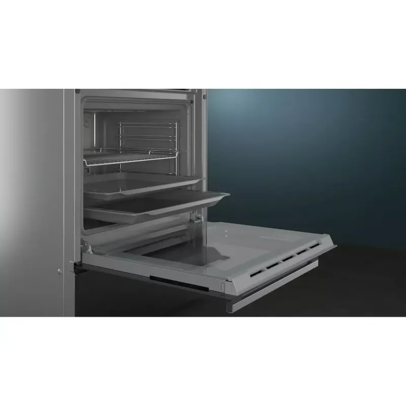 Siemens iQ500 HK9S5A240 laisvai pastatoma viryklė Elektrinė Keraminė kaitlentė Juoda