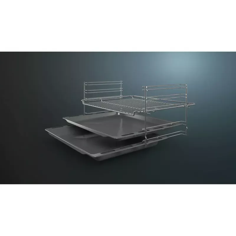 Siemens iQ500 HK9S5A240 laisvai pastatoma viryklė Elektrinė Keraminė kaitlentė Juoda