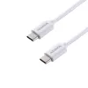 USB-C į USB-C laidas ADATA CACC-200PN-WH, USB 2.0, 2 m, baltas