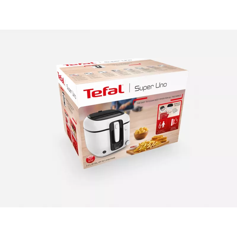 Tefalinė gruzdintuvė Tefal Super Uno FR3140 balta
