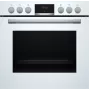 Bosch HEA513BW3 + NKN645GA2E komplektas: keraminė kaitlentė ir elektrinė orkaitė