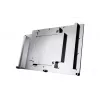 Alphacool 10248 Aliumininis chromuotas vario juodas galinis dangtelis 124mm