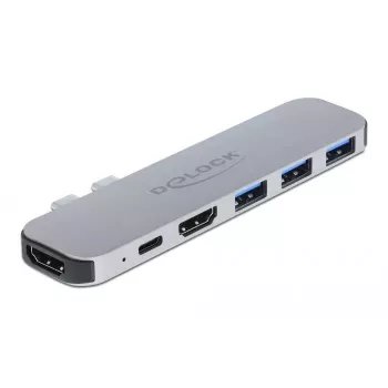 DeLOCK Docking Station MacBook Dual HDMI 4K PD Hub
