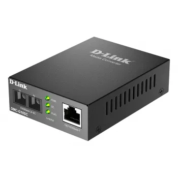Medijos keitiklis D-Link DMC-G10SC/E 100/1000BaseT į 1000BaseLX SC vienmodžiu pluoštu