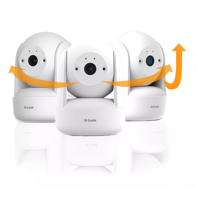 D-Link DCS-6501LH/EC1 2K Pan & Tilt Wi-Fi kamera