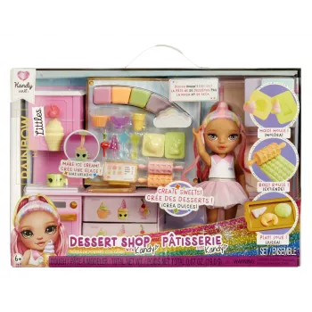Rainbow High Little Desert Shop su Kandy lėle, mados lėlė, mergaitėms, nuo 4 m., 140 mm, įvairiaspalvis
