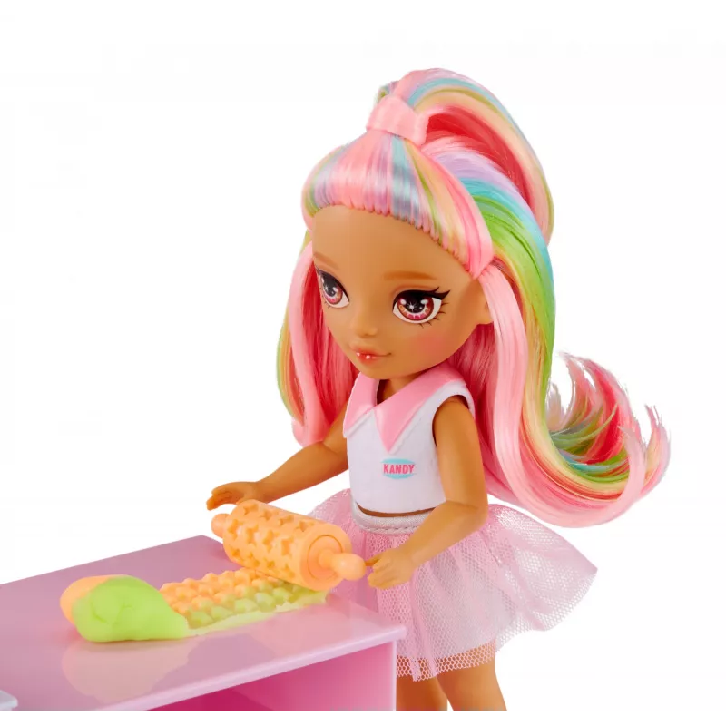 Rainbow High Little Desert Shop su Kandy lėle, mados lėlė, mergaitėms, nuo 4 m., 140 mm, įvairiaspalvis