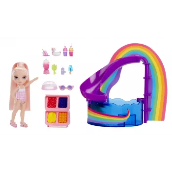 Rainbow High Little Pool Day su Blush lėle, mados lėlė, moteriška, 4 m., 140 mm, įvairiaspalvė