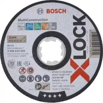 Bosch X-LOCK MULTI CONSTRUCTION pjovimo diskas