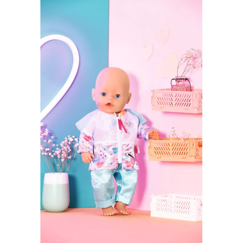 Lėlės drabužių rinkinys Zapf Creation BABY born Casual Outfit Aqua 3 metai