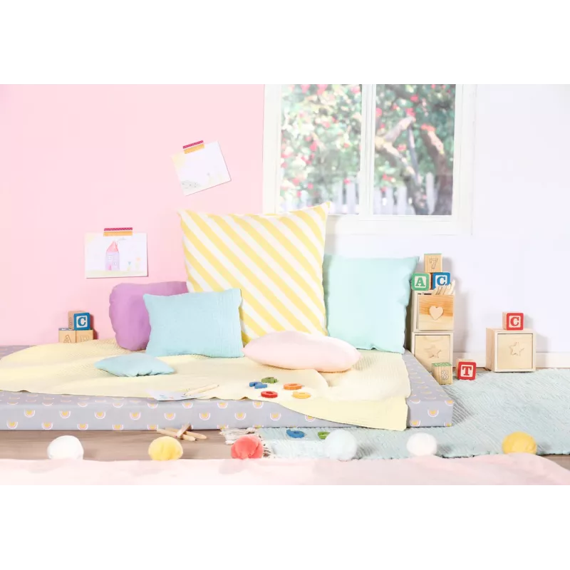 Lėlės kombinezonas BABY born Kindergarten Romper+Badges 2 metai 55 g