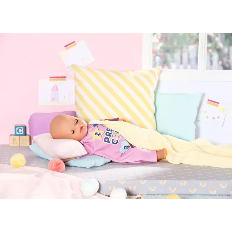 Lėlės kombinezonas BABY born Kindergarten Romper+Badges 2 metai 55 g
