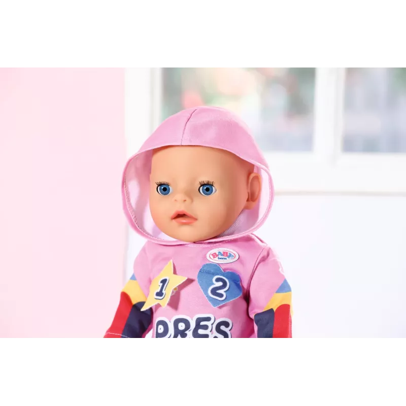 Lėlės kombinezonas BABY born Kindergarten Romper+Badges 2 metai 55 g