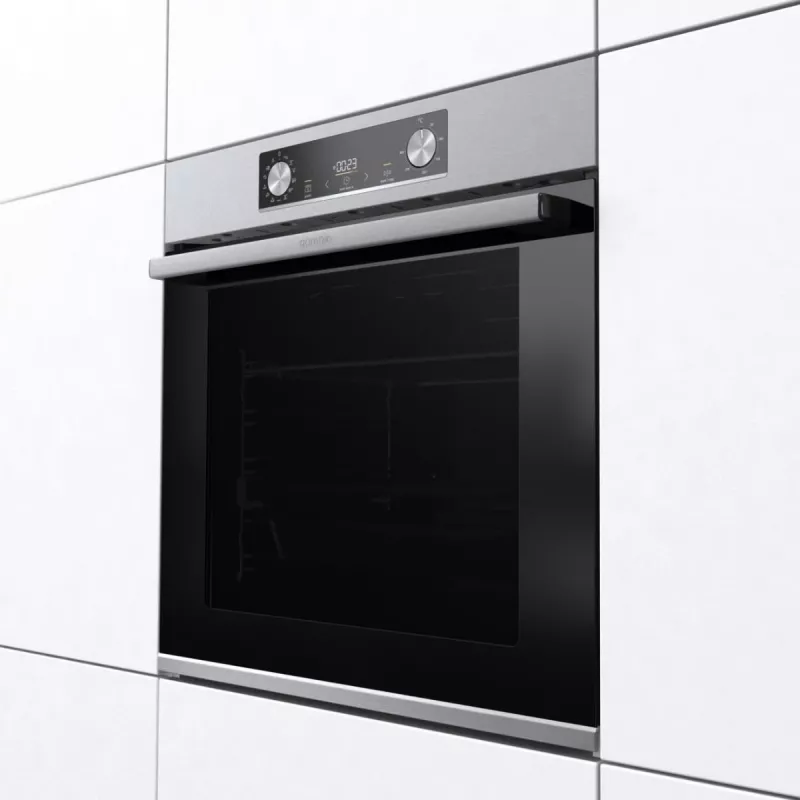 Įmontuojama elektrinė orkaitė Gorenje BIGSPACE 77 L 3500 W balta, liečiamas ir sukamas valdymas, halogeninis apšvietimas