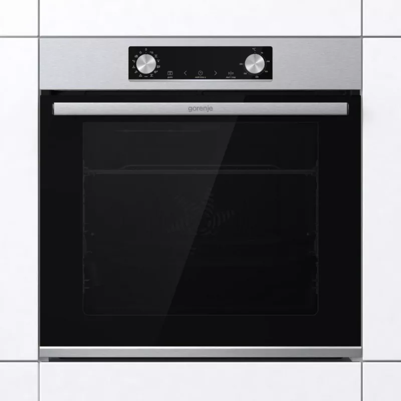 Įmontuojama elektrinė orkaitė Gorenje BIGSPACE 77 L 3500 W balta, liečiamas ir sukamas valdymas, halogeninis apšvietimas