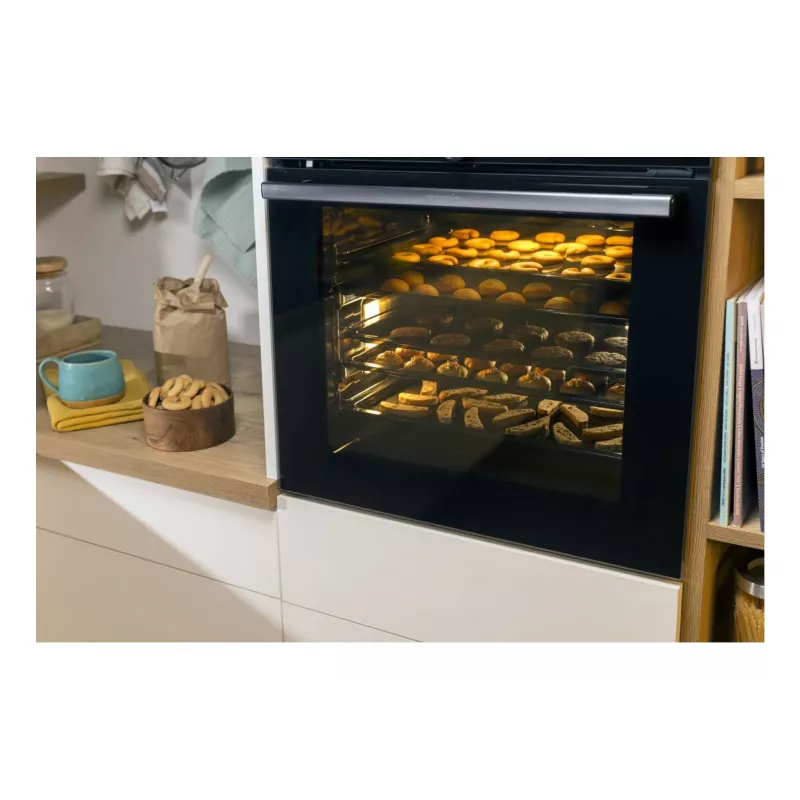 Įmontuojama elektrinė orkaitė Gorenje BIGSPACE 77 L 3500 W balta, liečiamas ir sukamas valdymas, halogeninis apšvietimas