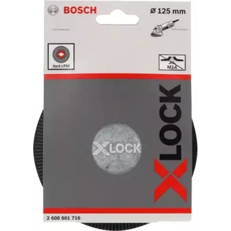 Bosch 2 608 601 716 atraminis diskas kampiniam šlifuokliui X-LOCK 125 mm