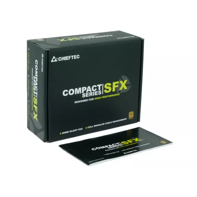 Maitinimo blokas Chieftec CSN-450C 450 W 20+4 pin ATX SFX juodas