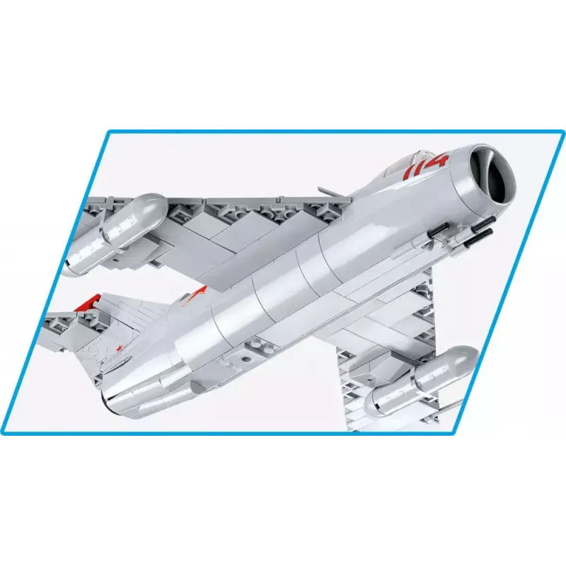 Konstruktorius Cobi MiG-17 NATO kodas Fresco modelis 5823 – plytelių rinkinys