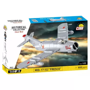 Konstruktorius Cobi MiG-17 NATO kodas Fresco modelis 5823 – plytelių rinkinys