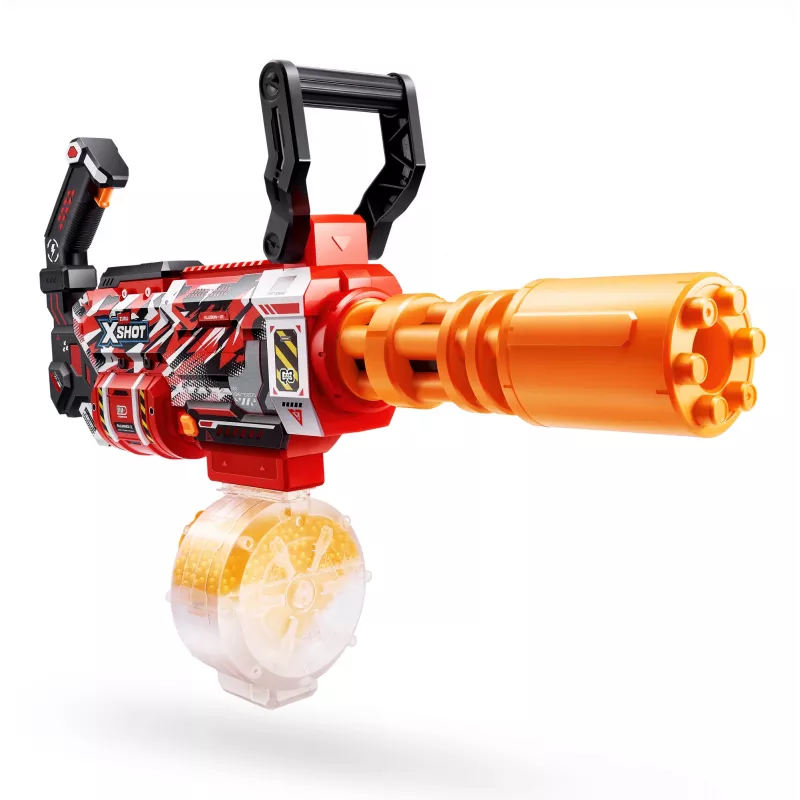 Gel blaster Zuru XSHOT Hyper Gel Gattlin Blaster su besisukančiu vamzdžiu