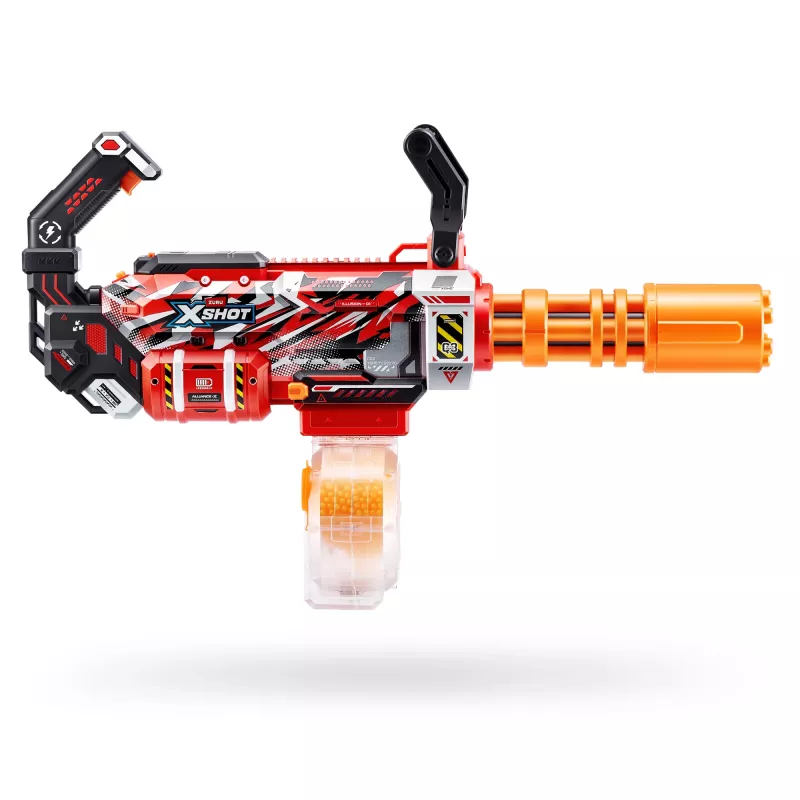 Gel blaster Zuru XSHOT Hyper Gel Gattlin Blaster su besisukančiu vamzdžiu