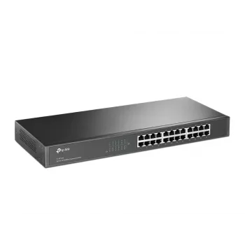 TP-Link TL-SF1024 24 prievadų 10/100Mbps tinklo jungiklis, nevaldomas, stove montuojamas, 1U