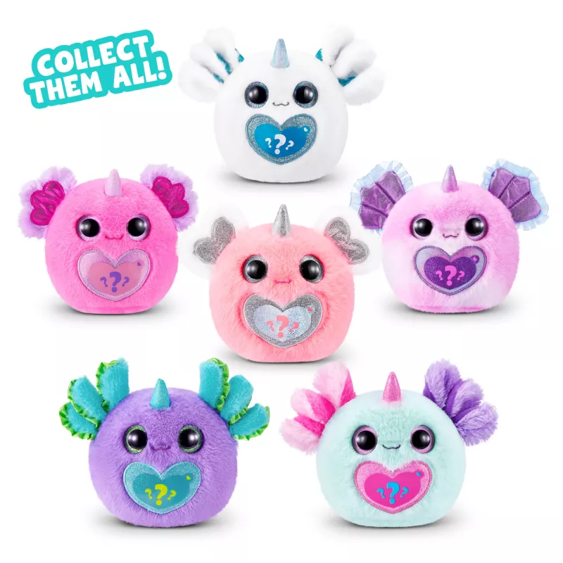 Rainbocorns Axolotlcorn Surprise minkštas žaislas, Gyvūnas, 3 m., Įvairiaspalvis