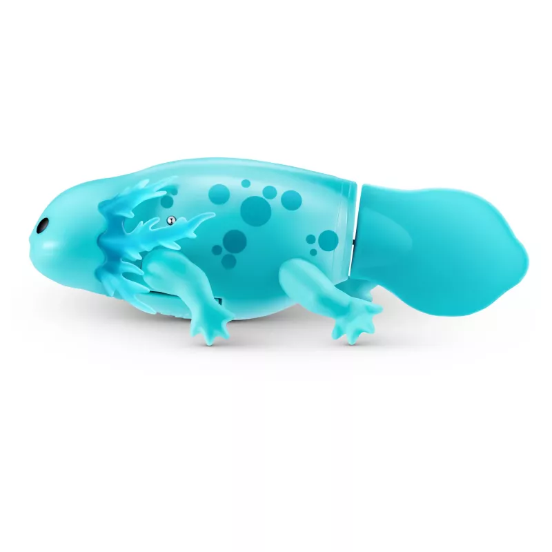 Minkštas žaislas Zuru Pets Alive Swimming Axolotls pliušinis aksolotlis, žaislinio katino dydis, modelis 9556UQ1
