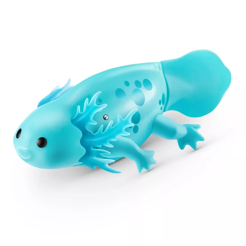 Minkštas žaislas Zuru Pets Alive Swimming Axolotls pliušinis aksolotlis, žaislinio katino dydis, modelis 9556UQ1