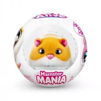 Interaktyvus žaislinis žiurkėnas Zuru Pets Alive Hamster Mania – baterijomis varomas žaislas, nuo 3 metų