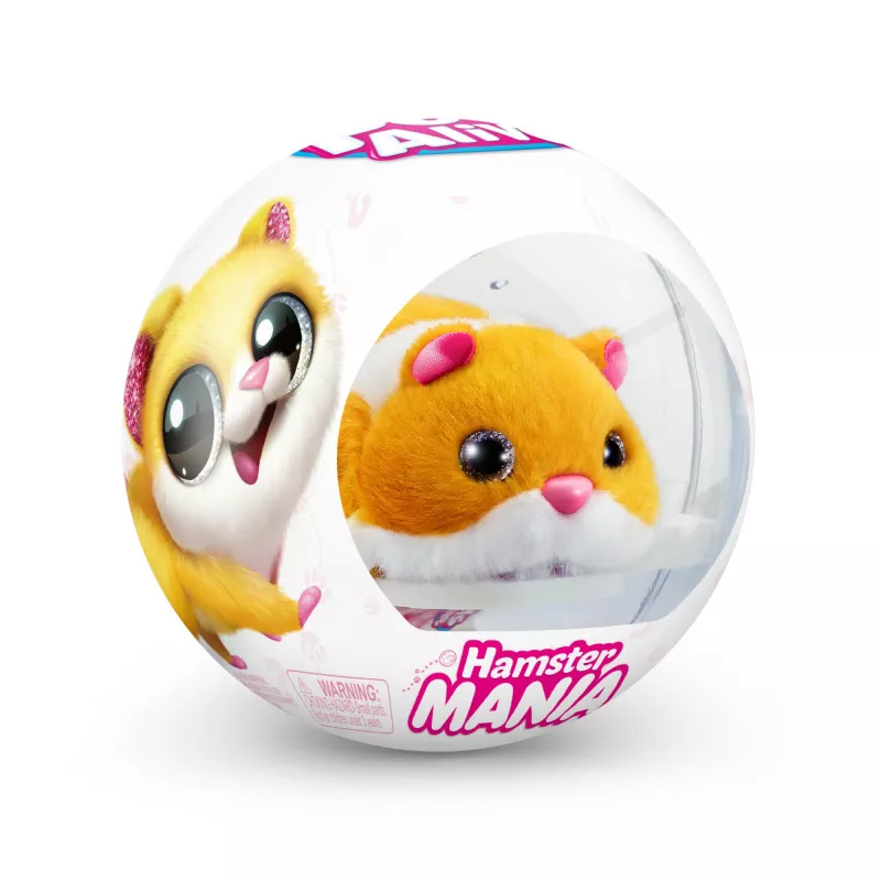 Interaktyvus žaislinis žiurkėnas Zuru Pets Alive Hamster Mania – baterijomis varomas žaislas, nuo 3 metų