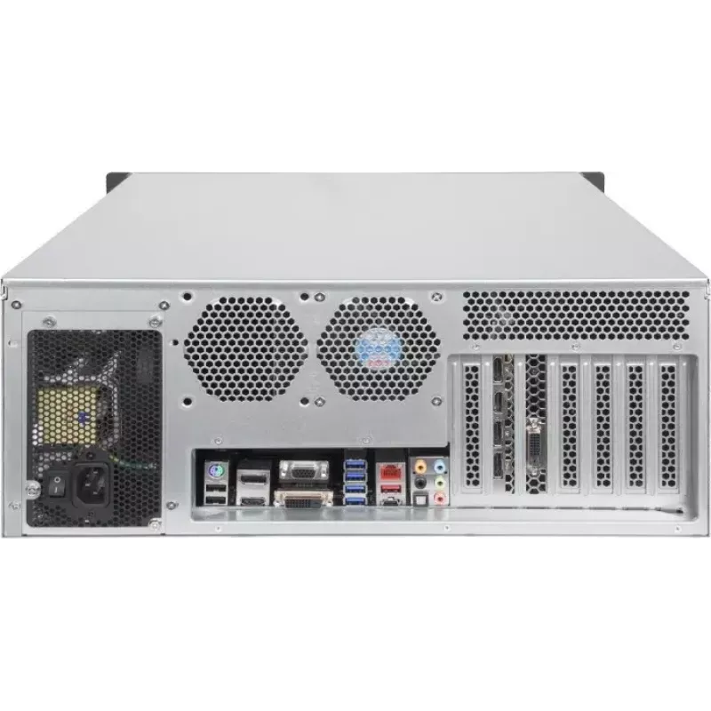 Korpusas SILVERSTONE SST-RM41-H08 8-jų lizdų 1U serverio dėklas