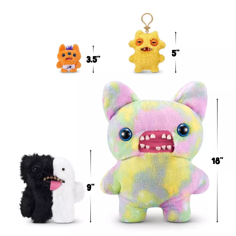 Minkštas žaislas Zuru Fuggler Misfit Monsters 9 colių – asortimentas, vienetinis