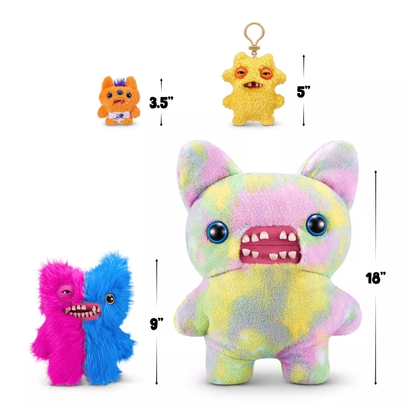 Minkštas žaislas Zuru Fuggler Misfit Monsters 9 colių – asortimentas, vienetinis