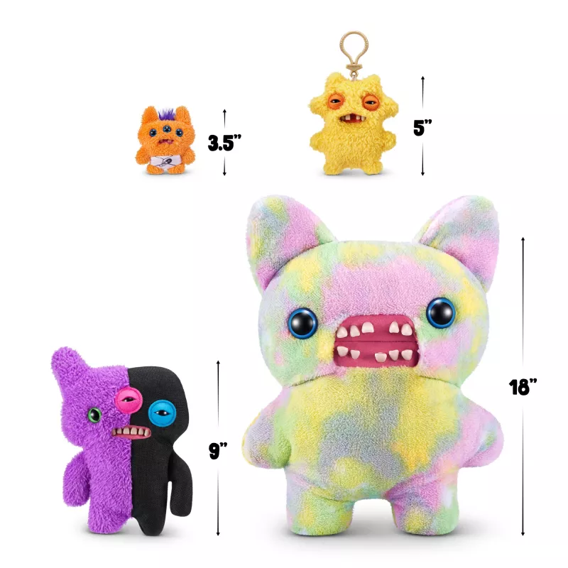 Minkštas žaislas Zuru Fuggler Misfit Monsters 9 colių – asortimentas, vienetinis
