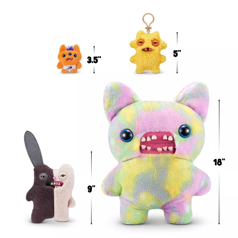 Minkštas žaislas Zuru Fuggler Misfit Monsters 9 colių – asortimentas, vienetinis