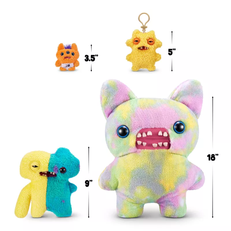 Minkštas žaislas Zuru Fuggler Misfit Monsters 9 colių – asortimentas, vienetinis